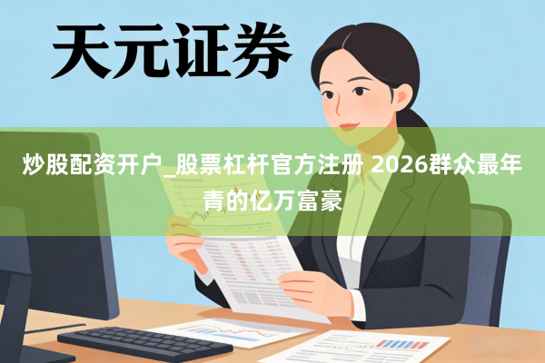 炒股配资开户_股票杠杆官方注册 2026群众最年青的亿万富豪